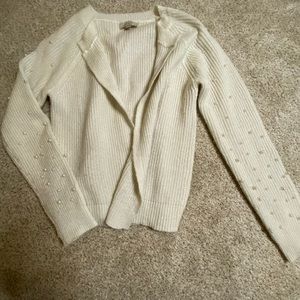Pearl sleeve Cardigan
